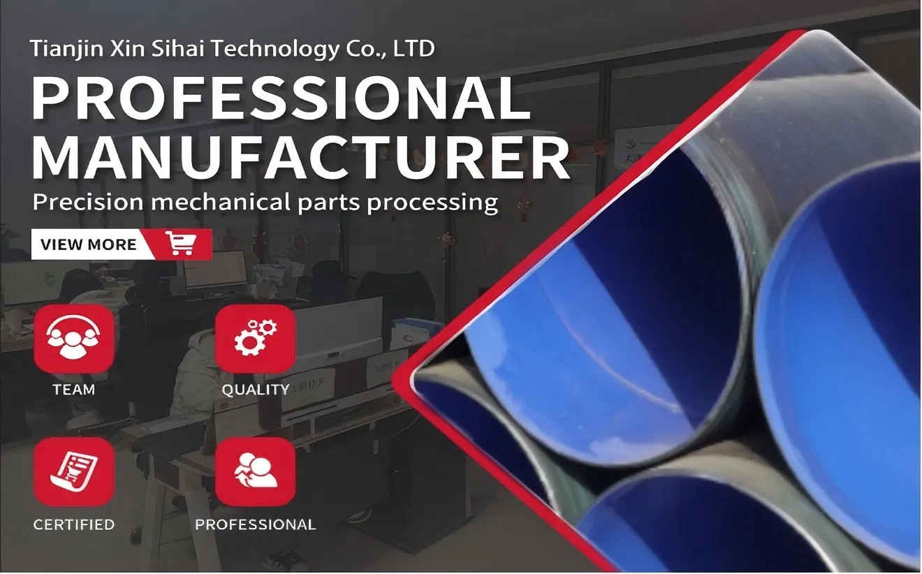 Spiral Welded Pipes Display