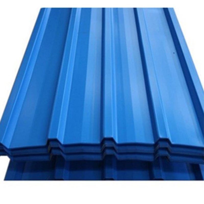 Hot Rolled Galvanized Roof Sheet PPGI Corrugated Roofing Sheet Colour Coated Roofing Sheets