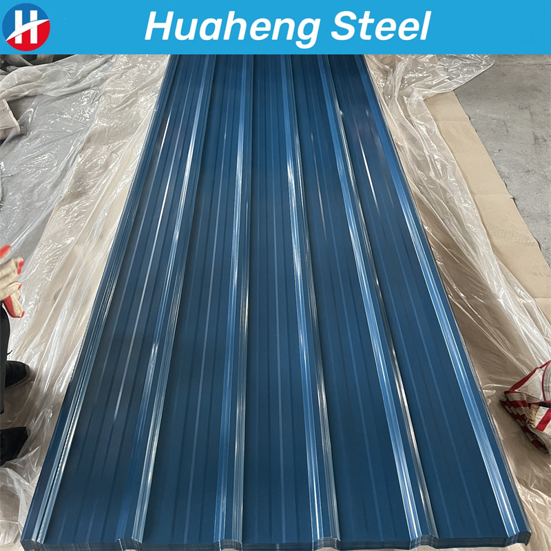Roof Roofing Prepainted Pre-Coated Galvanized Color Coated Steel Sheet with ASTM ISO Hot Cold Rolled PPGI Gi Corrugated Dx51d Bwg30/30 Gauge 0.3mm