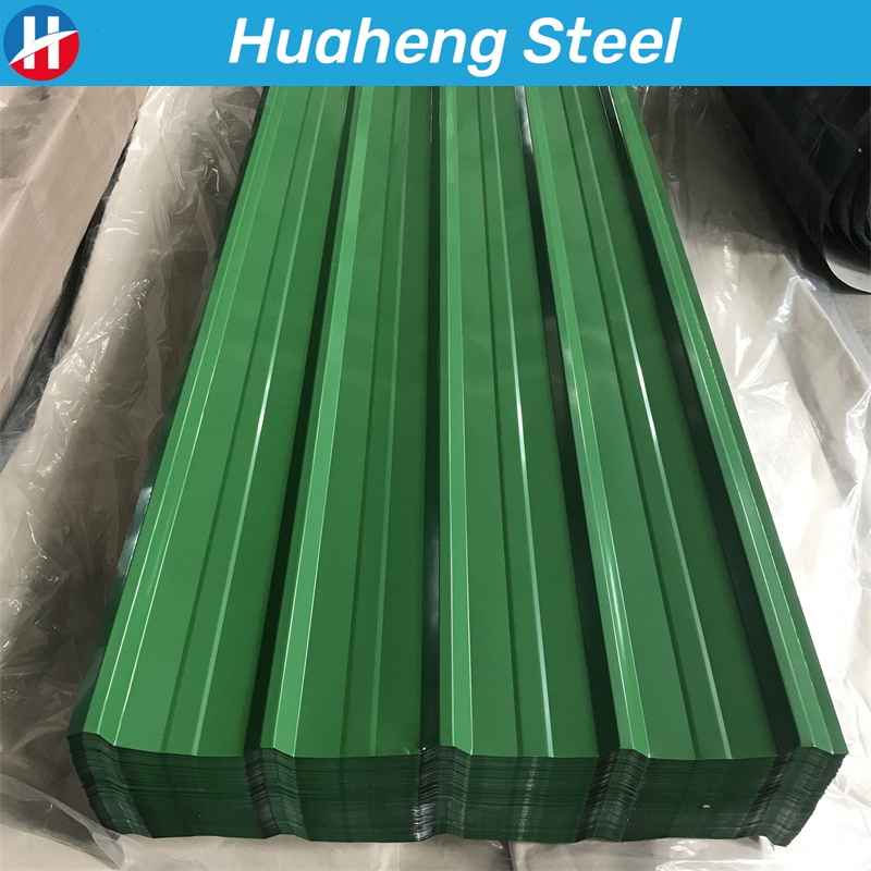 Roof Roofing Prepainted Pre-Coated Galvanized Color Coated Steel Sheet with ASTM ISO Hot Cold Rolled PPGI Gi Corrugated Dx51d Bwg30/30 Gauge 0.3mm