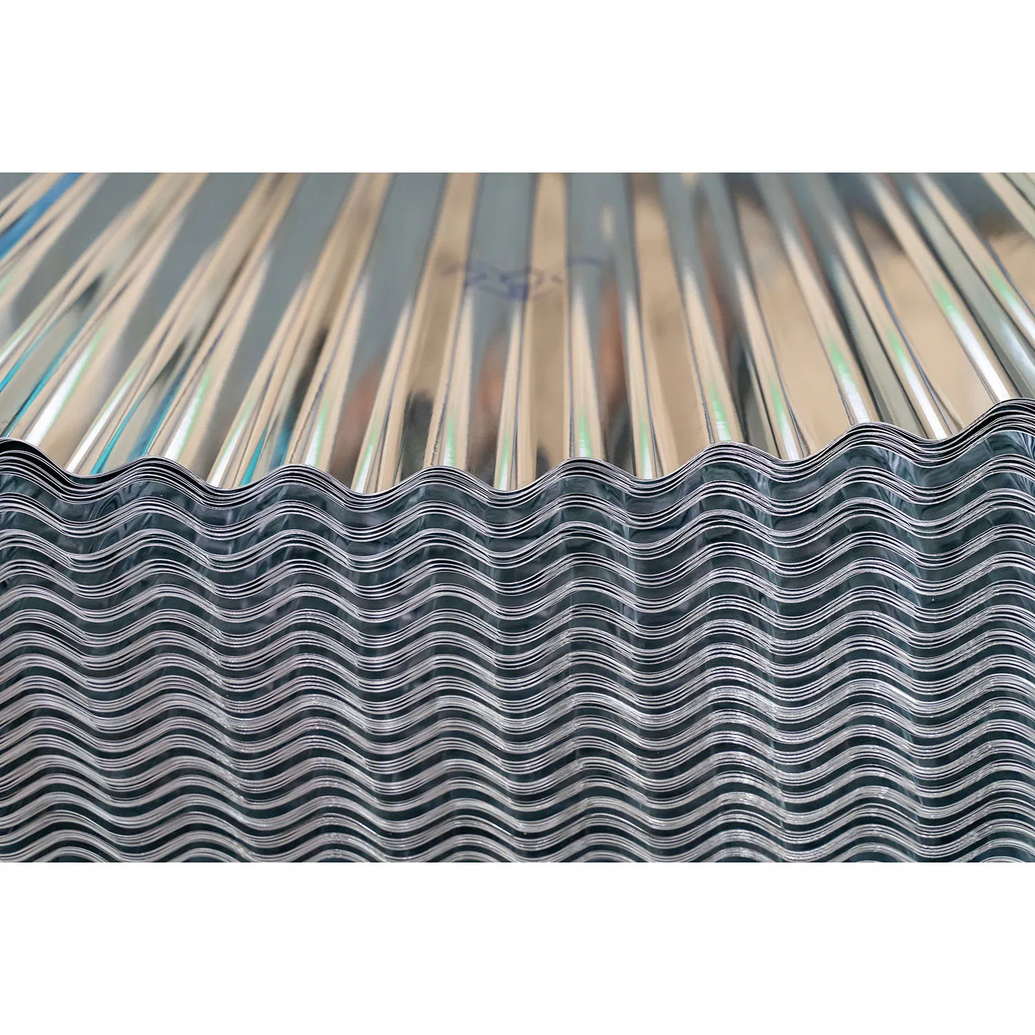 Corrugated Iron Sheet/0.11mm*814mm Galvanized Steel Coil for Roofing