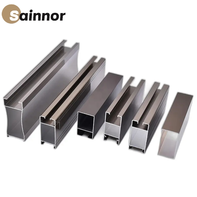 Customized Furniture Aluminum Extrusion Window and Door Profile with Corrosion-Resistant Anodizing