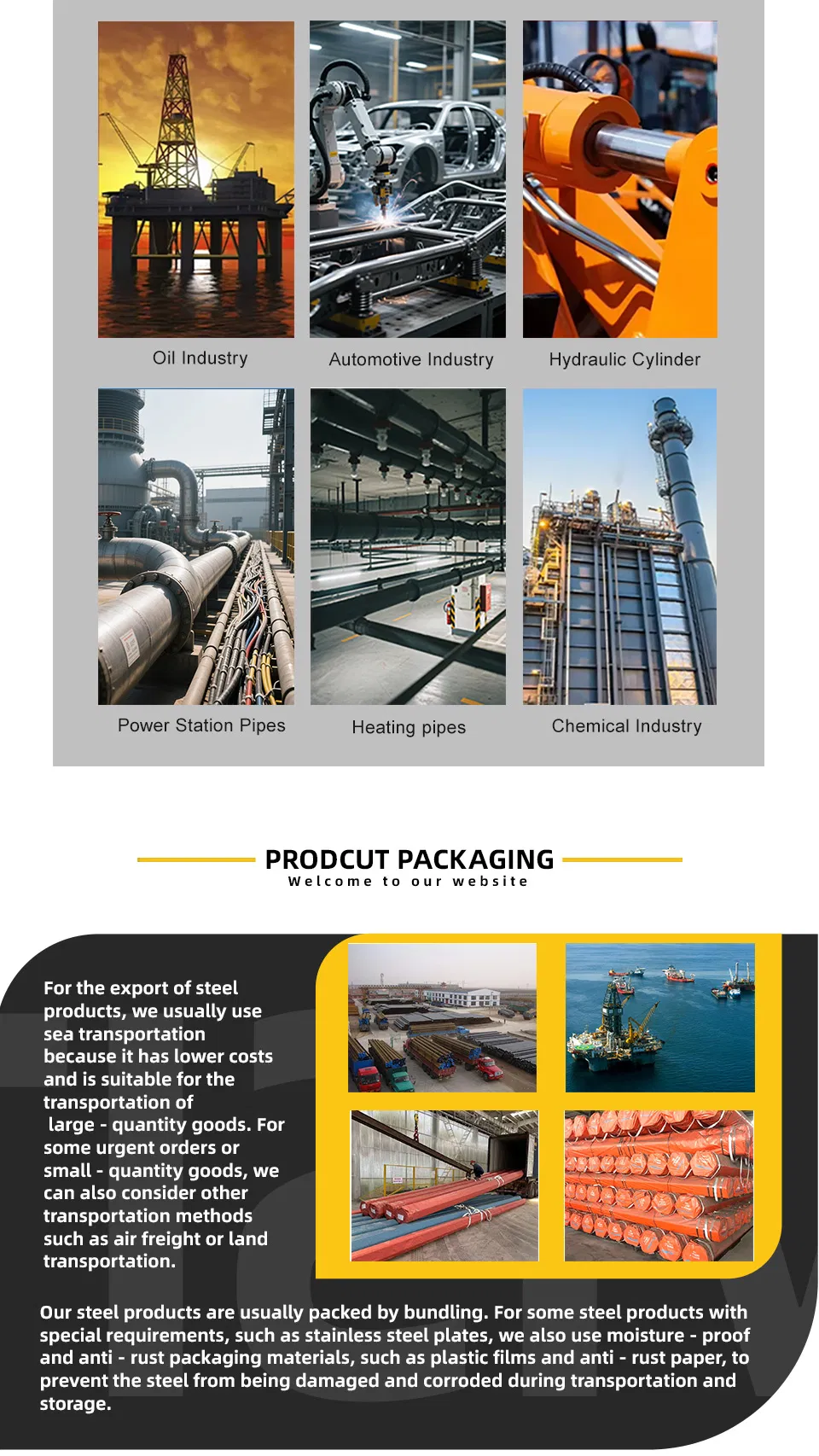 Steel Pipe Application