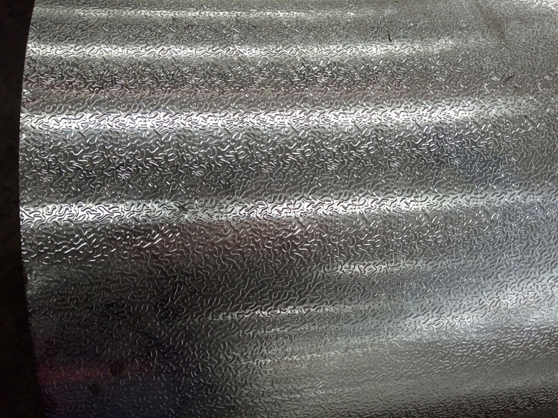 1050 1060 1100 3003 Embossed Stucco Aluminum Coil with Orange Peal Pattern