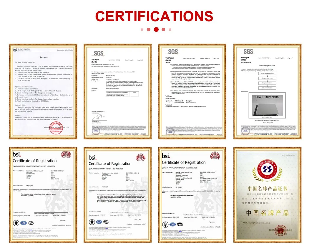 Certification and Quality
