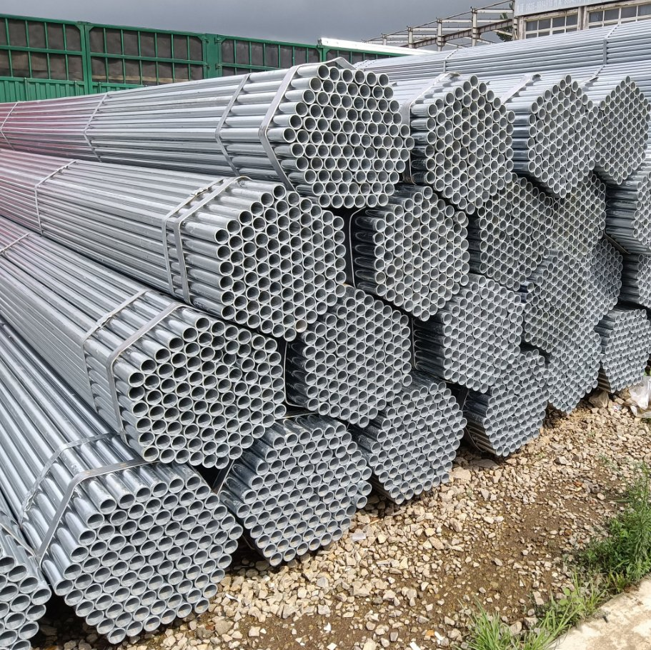 Hot DIP Galvanized Q235 Q345 Scaffolding Weld Steel Pipe Frame Steel Galvanized Pipe