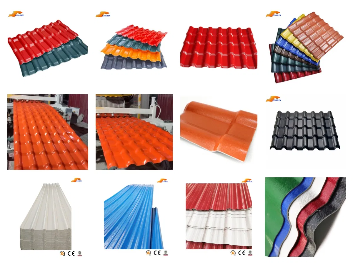 PVC Roofing Sheets UPVC Corrugated Plastic 3D Model Design S Tiles Graphic Design for Roofing Covering Industrial Warehouse