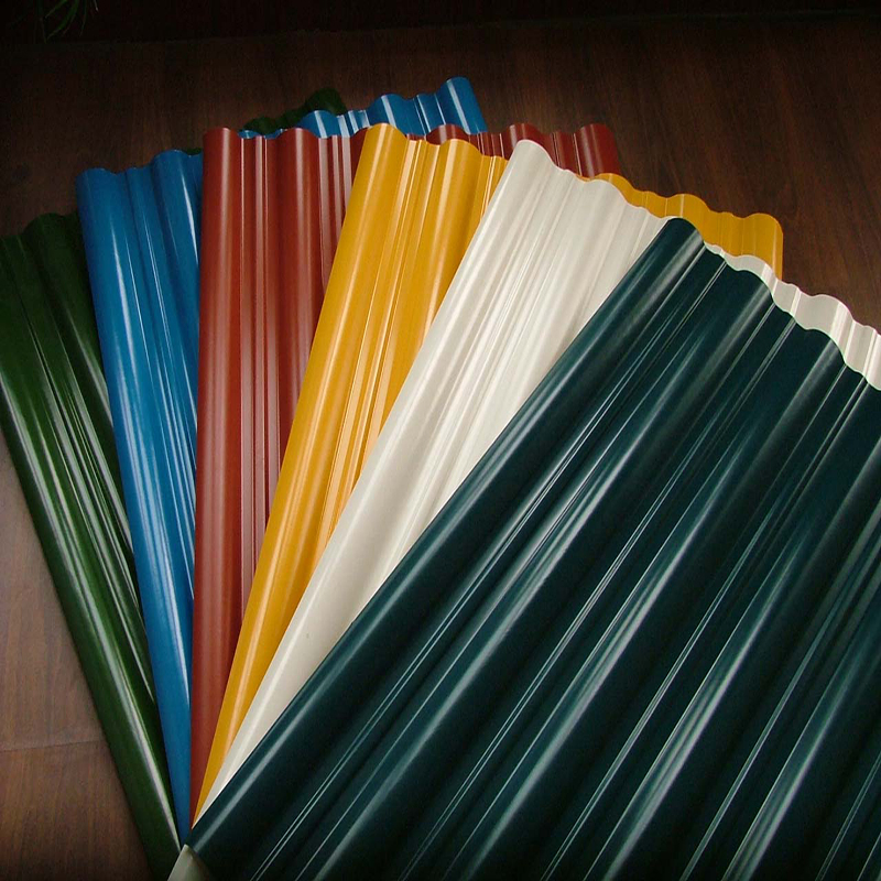 Pre-Colored Galvanized Corrugated Steel Roofing Sheet