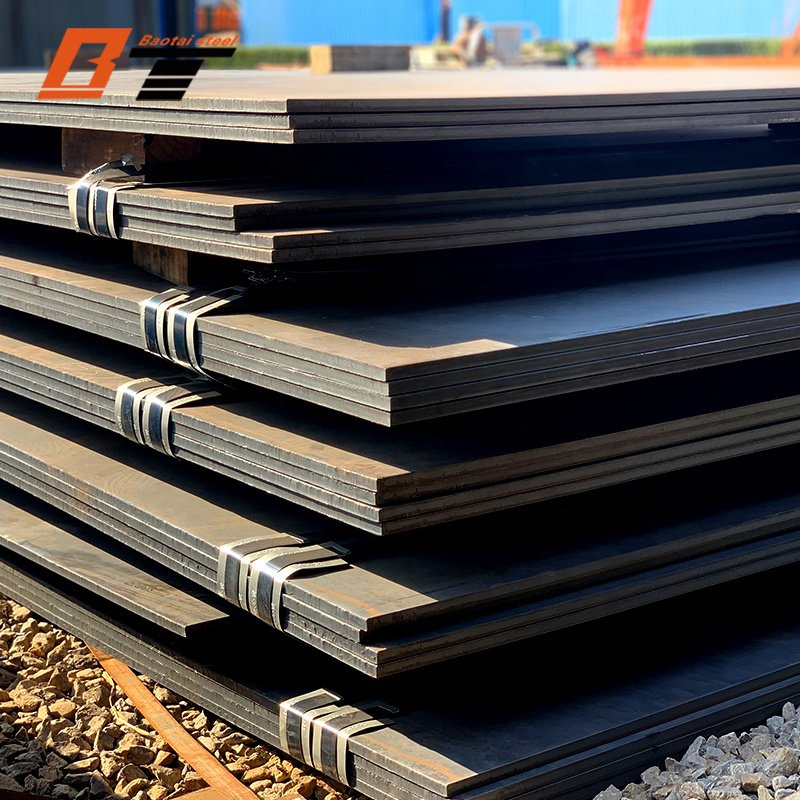 A36 Q195 Q235 Q345b S235jr 3mm 10mm Thick Hot Cold Rolled Black Painted Galvanized Full Hard Mild Carbon Steel Plate A36 A52 #45 Hot Rolled Carbon Steel Sheet