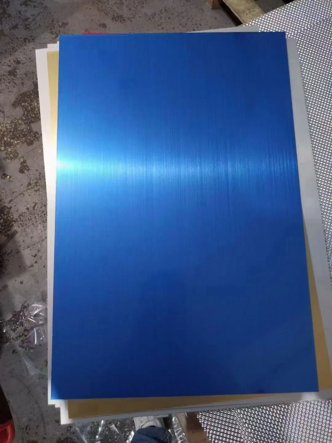 Aluminum Alloy Metal Sheet Plate Red Black Gold Silver Oxide Anodized Anodise Anodizing Anodised for Laser Engrave Logo Marking