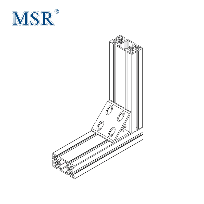 Manufacturer Ob50100A Clear Anodized Aluminum Extrusion Profile Making Tank