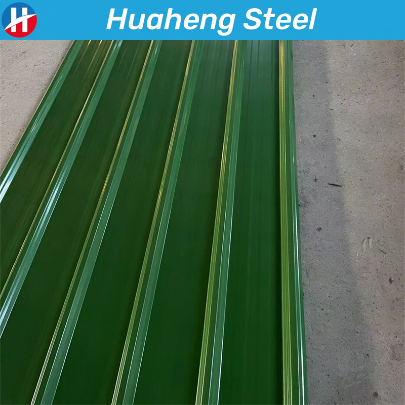 Roof Roofing Prepainted Pre-Coated Galvanized Color Coated Steel Sheet with ASTM ISO Hot Cold Rolled PPGI Gi Corrugated Dx51d Bwg30/30 Gauge 0.3mm