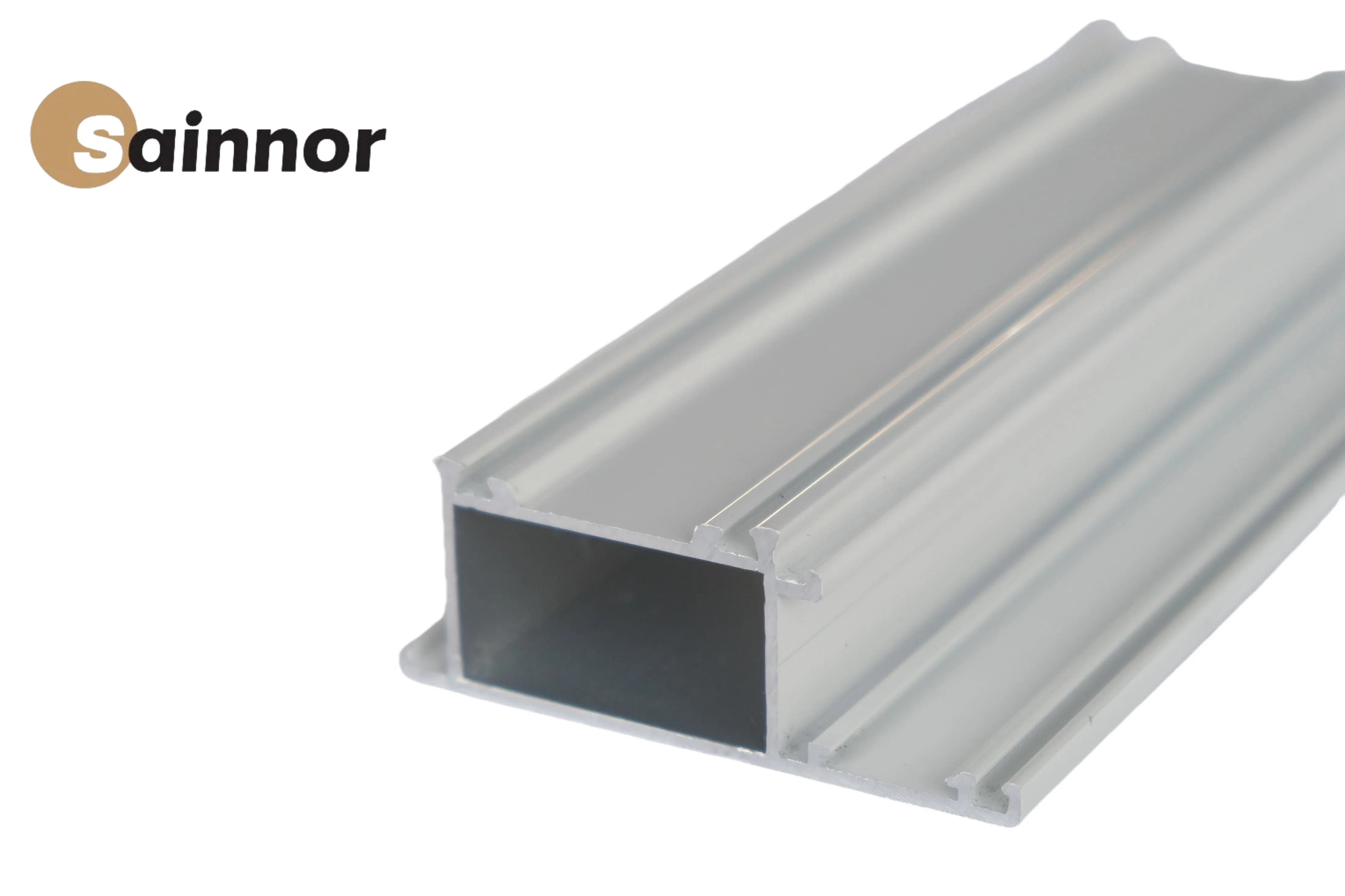 Sainnor Aluminium Extrusion Profiles with Factory Price for Conveyor Mirror/Glass/Window/ Frame Sliding Door Solar Panel LED Fenceheat Sink