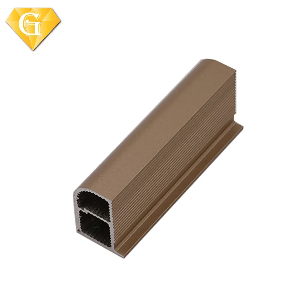 Brown Anodized Aluminum Frames for Doors and Windows