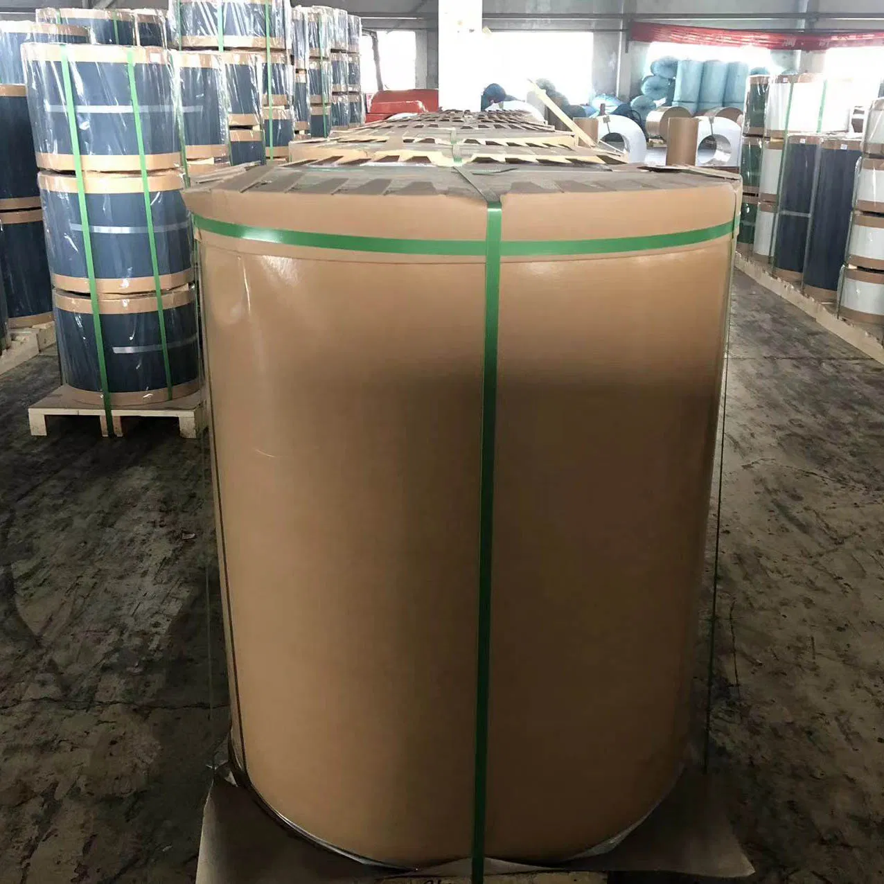 3005 H14 Gold Color Coated Prepainted Aluminum Sheet Color Coated Aluminum Coil