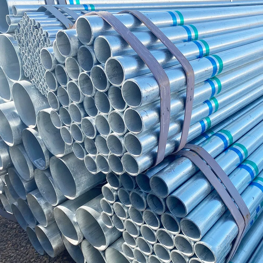 Hot DIP Mild Gi Pipe Tubes Galvanized Iron Steel Round Pipe Price