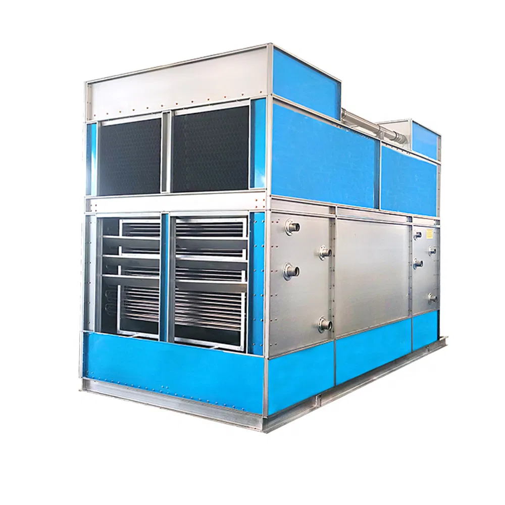 Good Quality Low MOQ Factory Heat Exchange Water-Saving 500t Industrial Square Cross Flow Advanced Closed Cooling Tower with CTI Certification