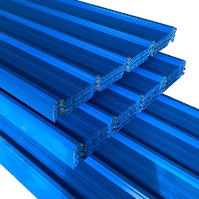 Baowu Steel Z275 Aluzinc Roofing Sheet Corrugated Color Coated Galvanized PPGI/PPGL Sheet