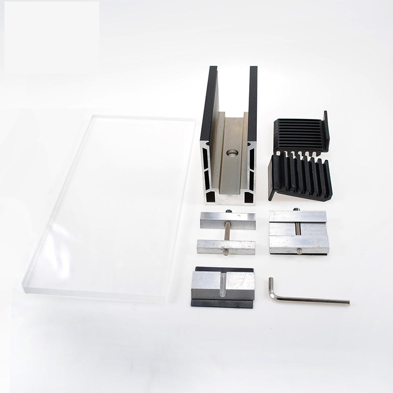 Custom Anodized Extruded Alloy Aluminum Extrusion Profiles for Industrial Architectural