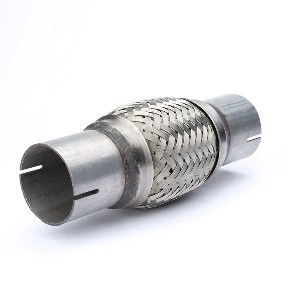 in Stock Factory Exhaust System Car Stainless Steel Exhaust Flexible Pipe Fitting From China Auto Parts OEM