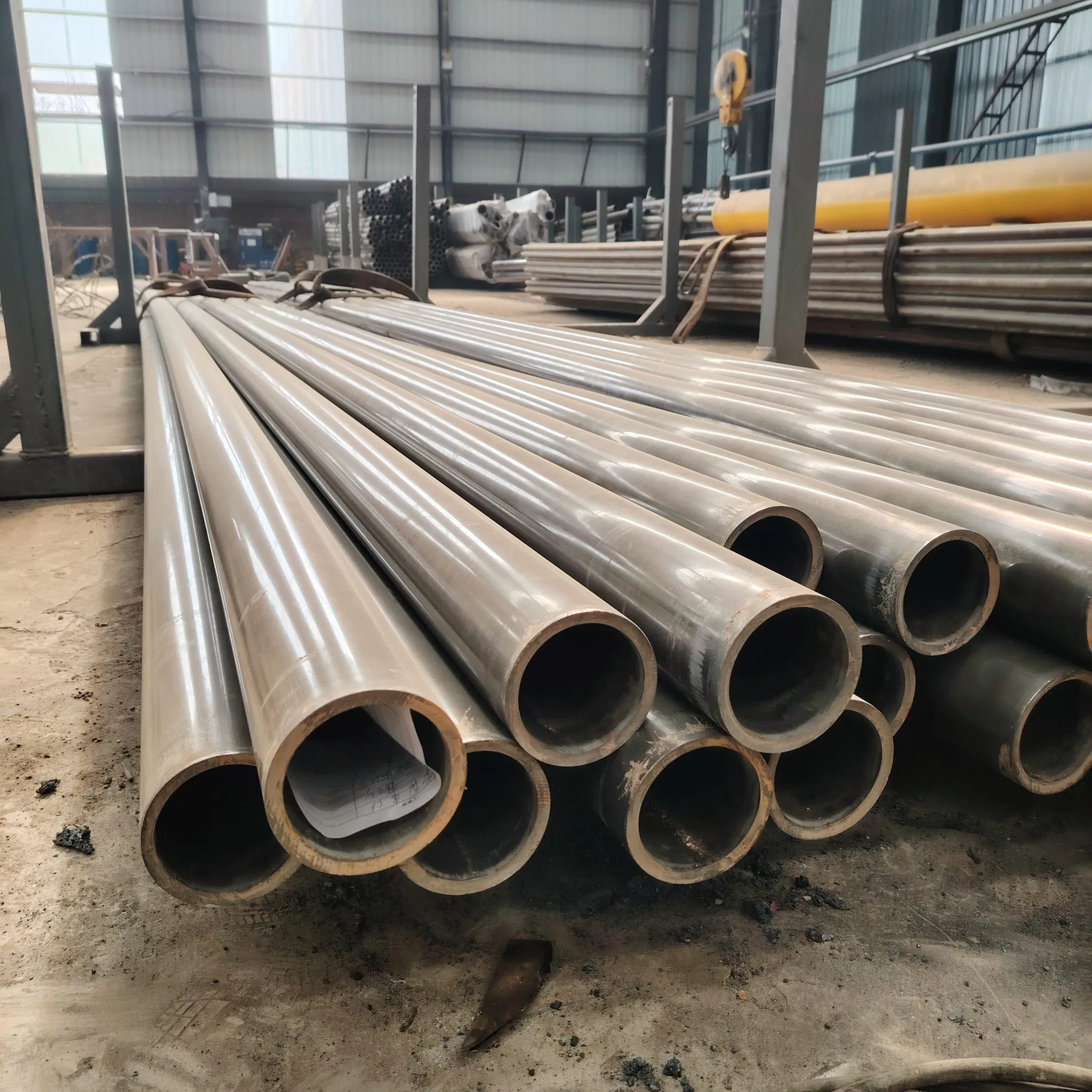 34CrMo4 JIS G 3429 DIN17175 Alloy Steel Seamless Pipe Gas Cylinders Seamless Tube
