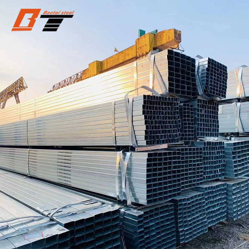 Galvanized Steel Pipe Weld Galvanized Iron Tube Carbon ERW Steel Pipe Hollow Section Galvanized/Welded/Black/Seamless/Stainless Round Tube/Pipe