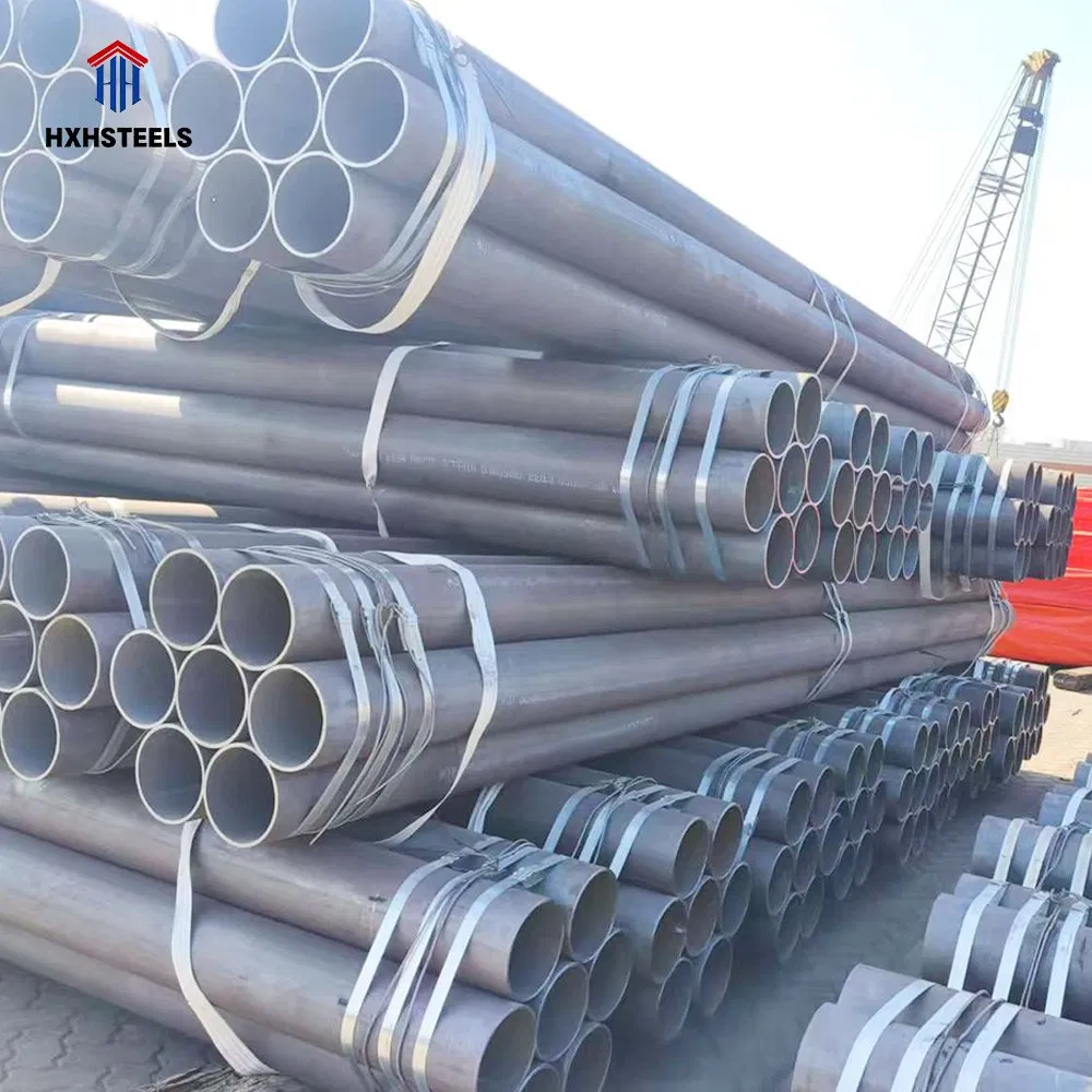 Building Material ASTM A106 API 5L Carbon Seamless Steel Pipe Price Sch 40 Hot Rolled Black Steel Tube ASTM A53 Galvanized Seamless Steel Pipe CIF Price