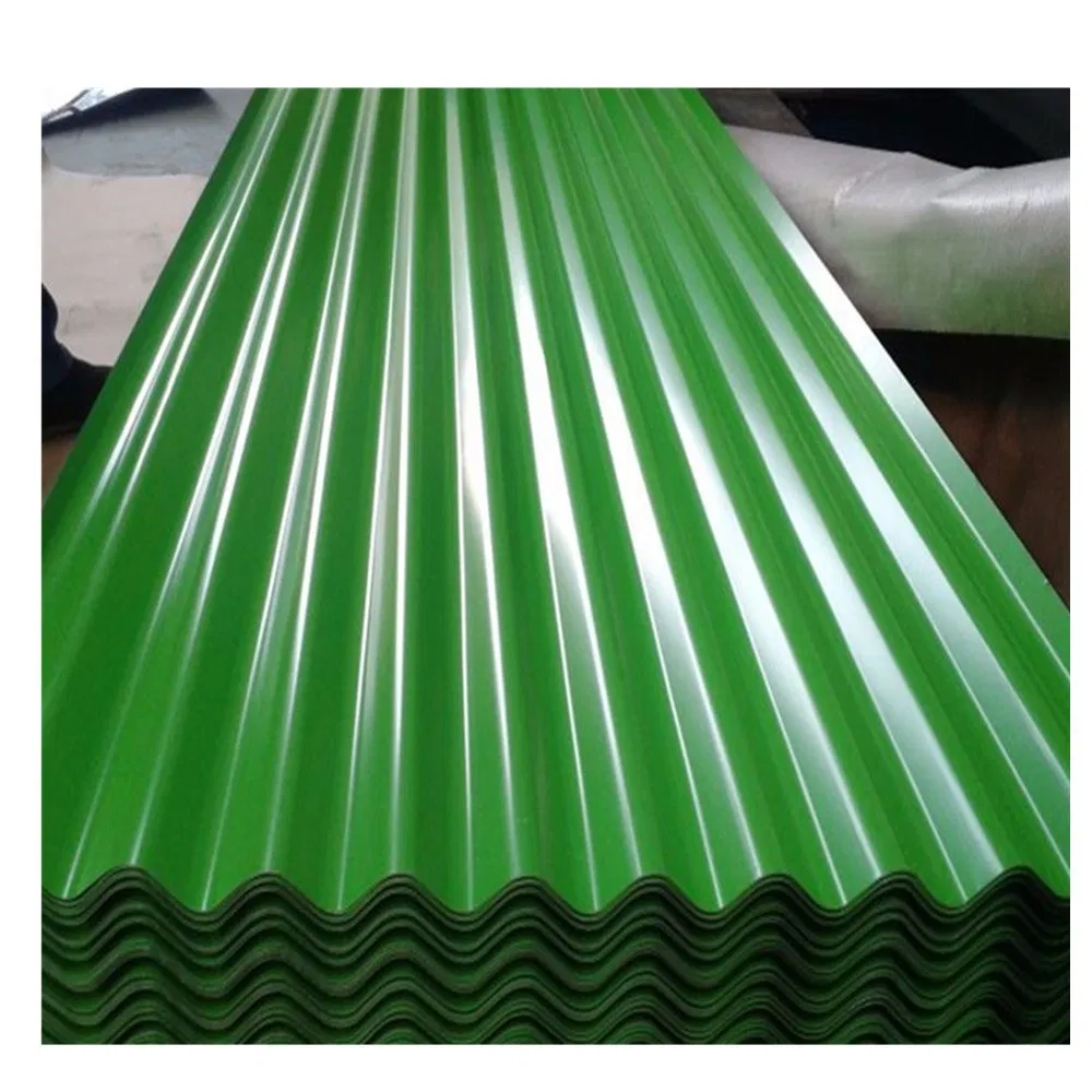 PPGI Metal Iron Zinc Roofing Tiles Galvalume Plated Steel Plate Galvanized Color Plated Corrugated Steel Roofing Sheet