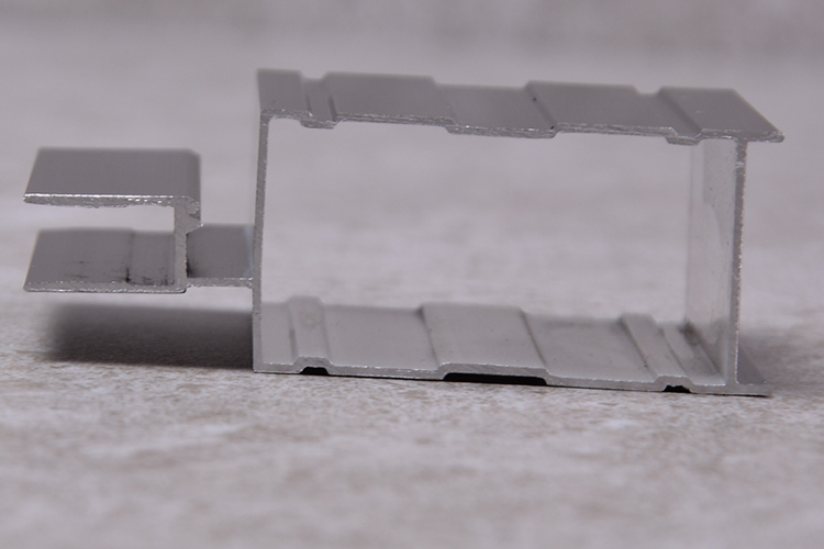 6063-T5 Black Sandblasting Anodized LED Aluminium Frames Profile (A55)