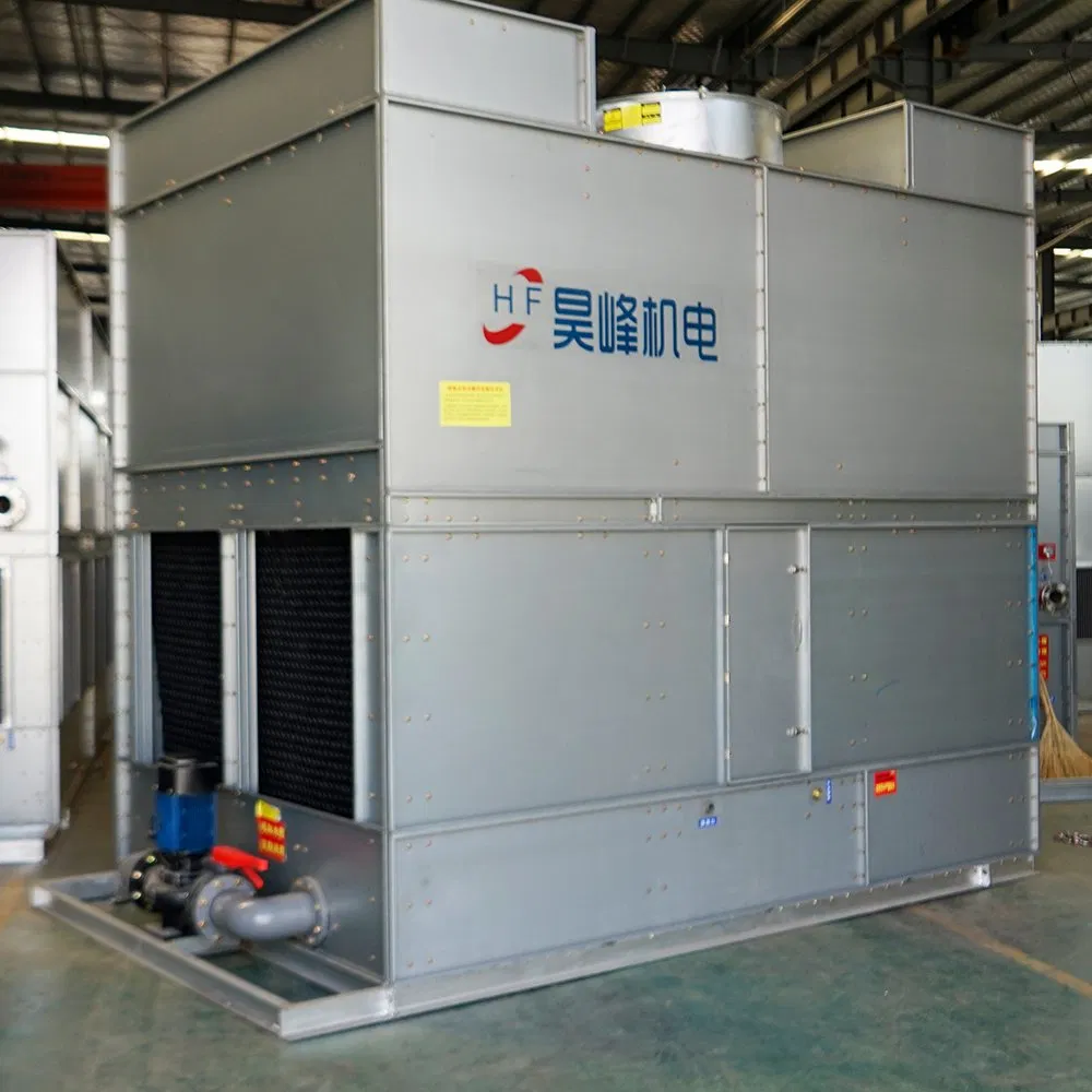 Good Quality Low MOQ Factory Heat Exchange Water-Saving 500t Industrial Square Cross Flow Advanced Closed Cooling Tower with CTI Certification