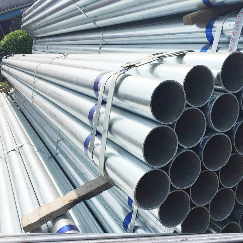 Hot DIP Galvanized Q235 Q345 Scaffolding Weld Steel Pipe Frame Steel Galvanized