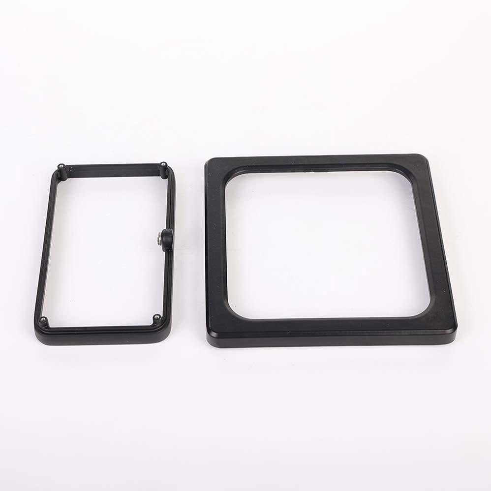 Black Anodized Aluminum Machining Products by CNC Milling and Turning Machine