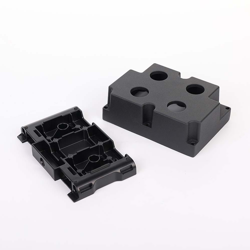 Black Anodized Aluminum Machining Products by CNC Milling and Turning Machine