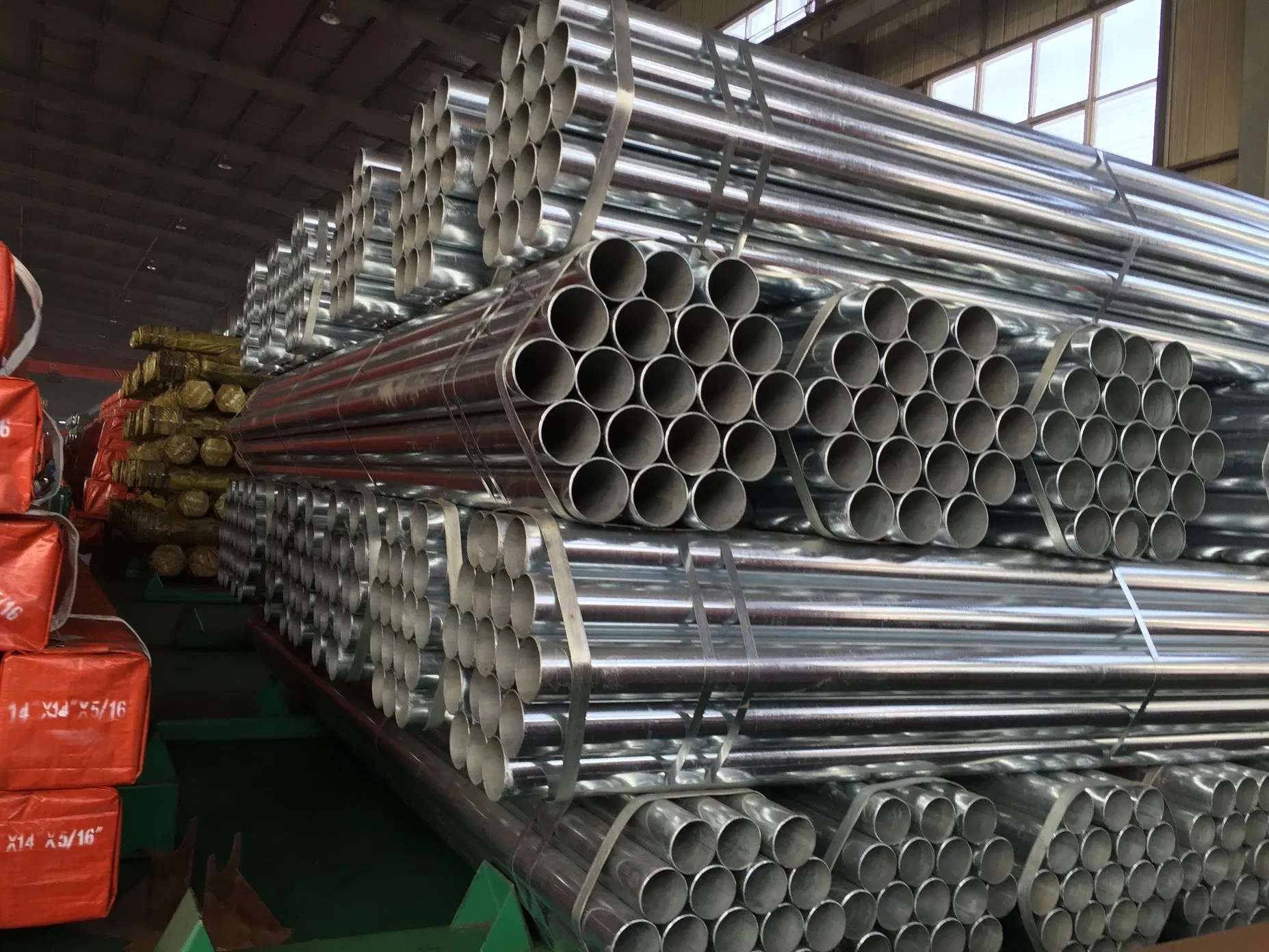 Seamless Hot DIP Galvanized Steel Pipe Sch40 Sch80 ASTM A106 A53 Grade B