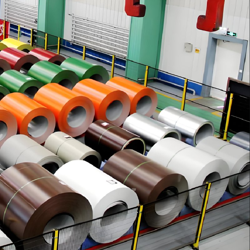 SGCC Dx51d PVDF PE Color Coated Prepainted Hot Dipped Galvanized Aluminum Zinc Plate Sheet Cold Rolled PPGL PPGI Steel Coil for Corrugated Roofing Sheet