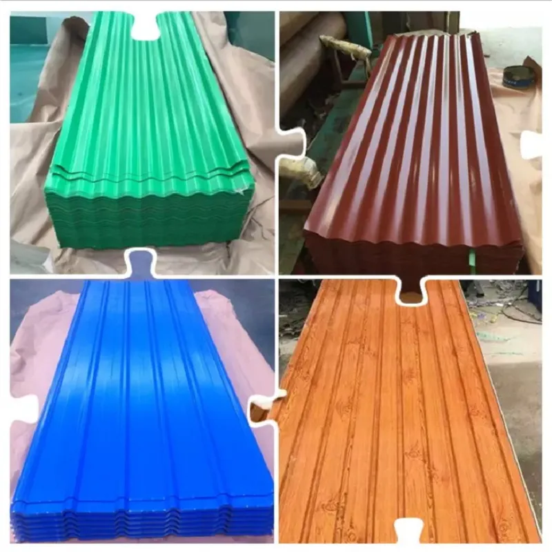Pre-Colored Galvanized Corrugated Steel Roofing Sheet