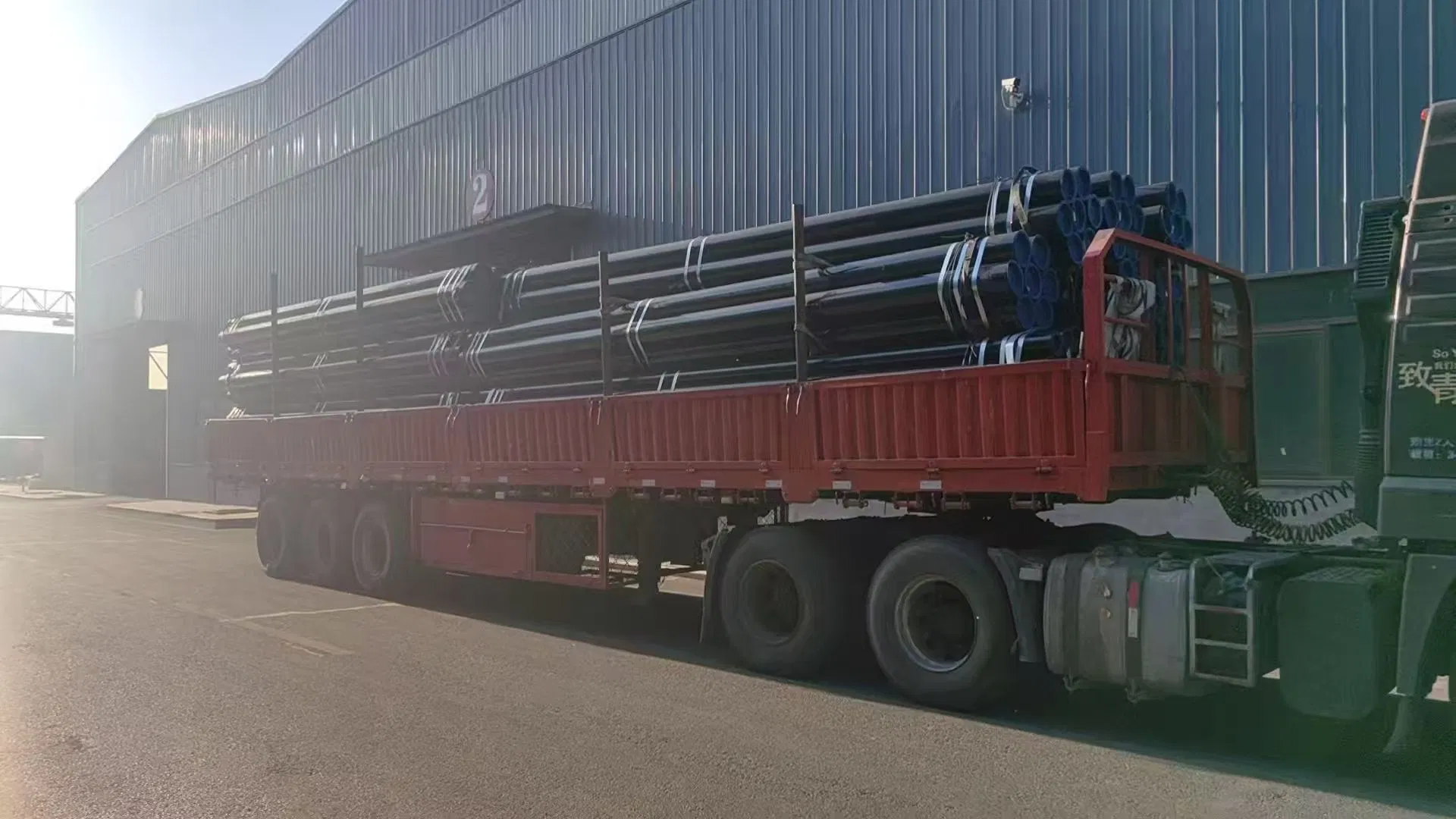 China Carbon Steel Seamless Steel Pipe/Tube API 5L ASTM A106 A53 Hot Rolled Sch80 3"