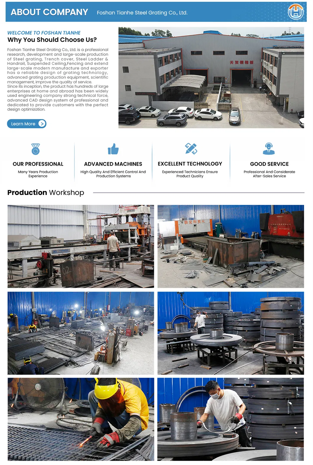 Steel Grating Warehouse
