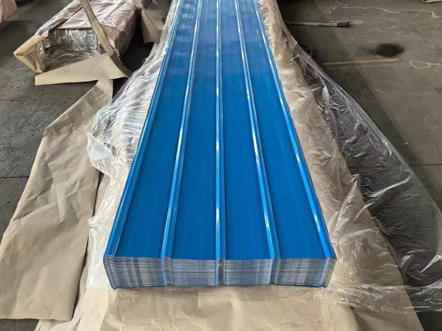 Wholesale Color Coated Corrugated Roofing Sheet Factory Direct Sale