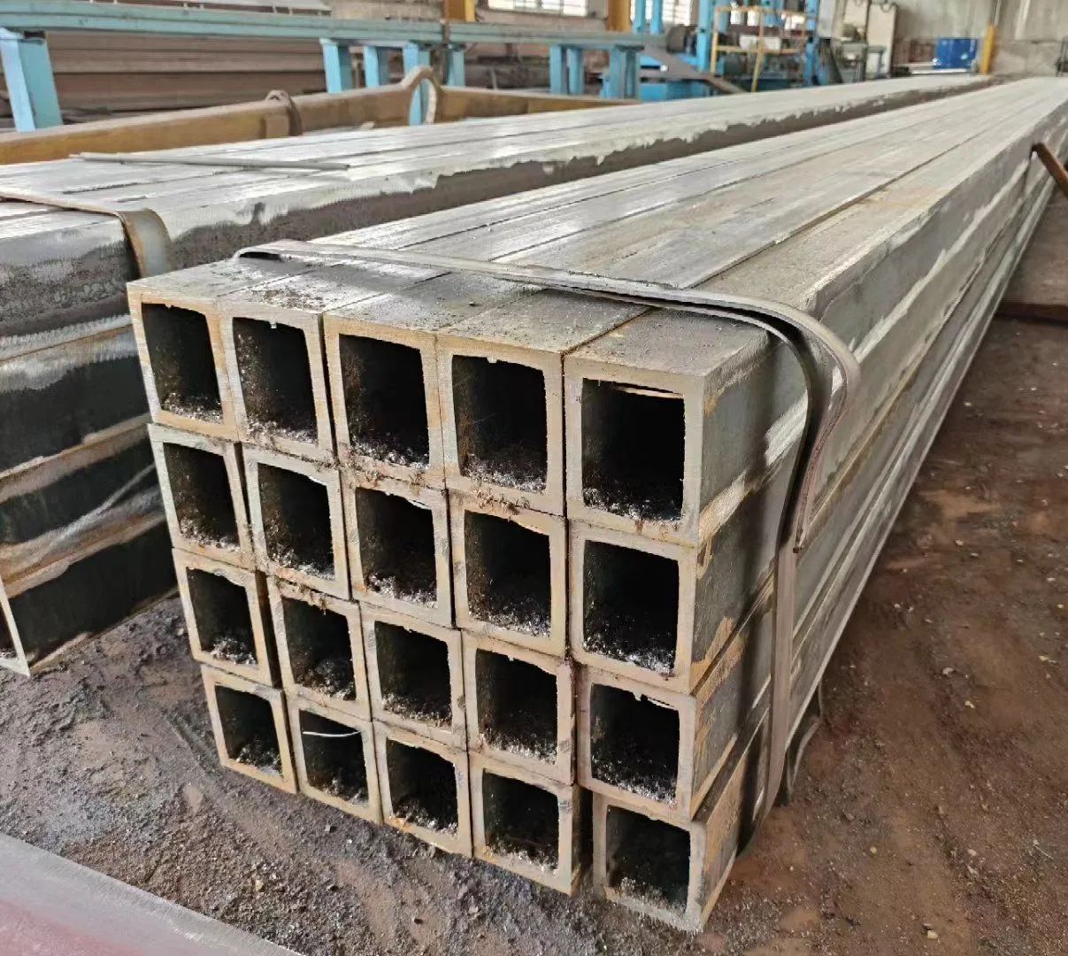 Versatile Usage Pre Cut Length Steel Rectangular Tube for Window Door and Curtain Wall Frame System