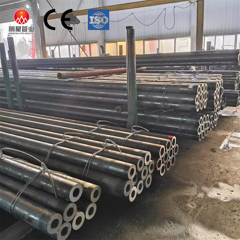 ASTM A53/A106 Gr. B/JIS DIN/A179/A192/A333 X42/X52/X56/X60/65 X70 Stainless/Black/Galvanized/Round Grooved Seamless/Welded Carbon Steel Pipe