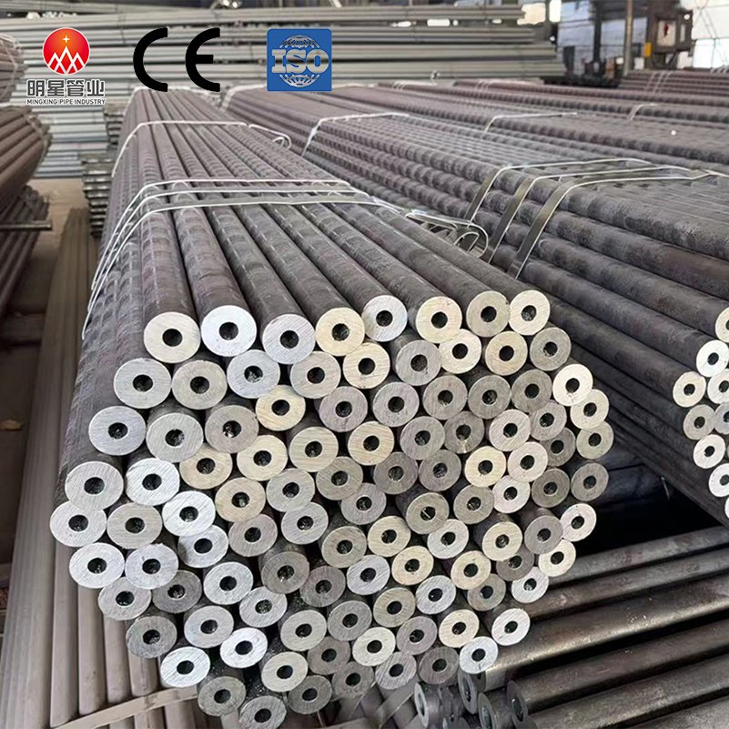 Cold Drawn Precision Seamless Steel Tube Od 6mm-89mm +/-0.05mm Tolerance DIN 2391 / GB/T3639 Annealed Honed Tube for Hydraulic Cylinder Manufacturing