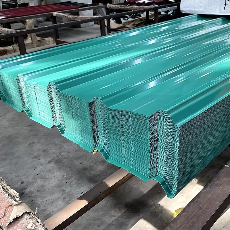 Pre-Colored Galvanized Corrugated Steel Roofing Sheet