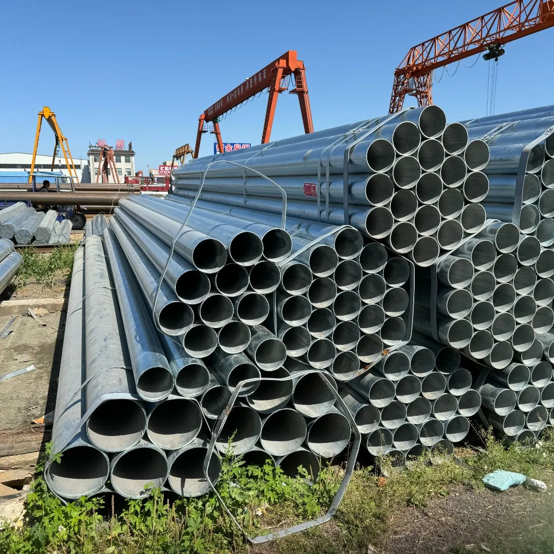 Hot DIP Mild Gi Pipe Tubes Galvanized Iron Steel Round Pipe Price