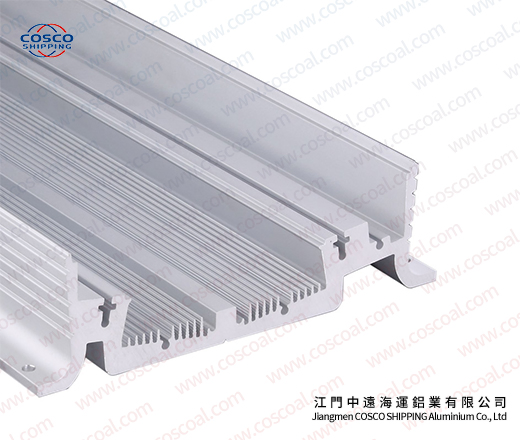 CNC Machining Component Aluminium Extrusion Profile with Color Anodizing and Powder Coating
