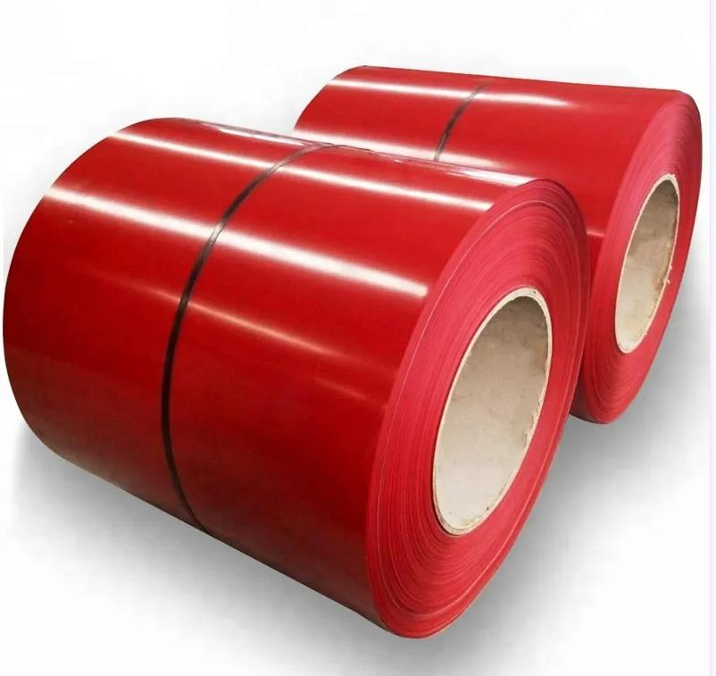 Dx51d DC01 SPCC SGCC Cold Rolled PPGL PPGI Gi Gl Hot Dipped Galvanized Galvalume Zinc Aluminum PVDF PE Color Coated Prepainted Metal Roofing Steel Sheet Coil