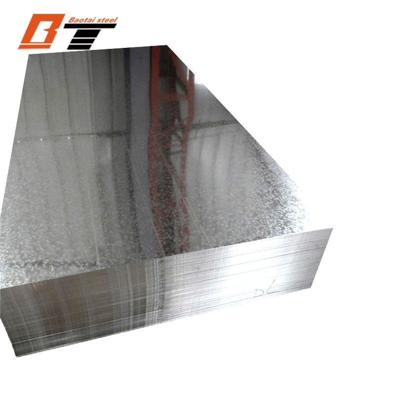 Cold Rolled Big Spangle Hot Dipped Galvanized Zinc Coated Steel Sheet