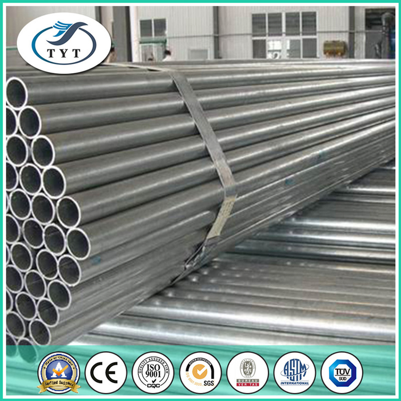 ASTM A53/A500 Hot-DIP Galvanized Steel Pipe for Scaffolding/Water Supply