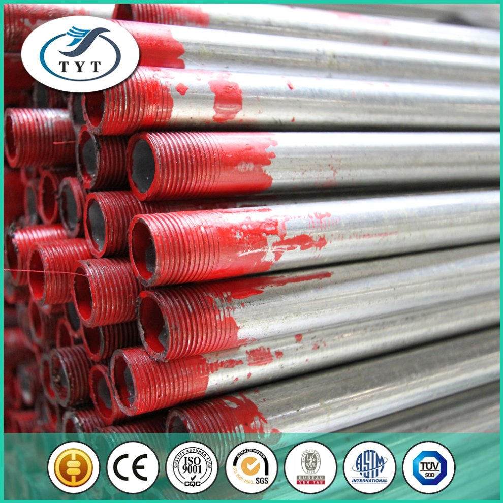 Q235 Hot DIP Galvanized Steel Pipe for Water/Gas Pipeline &amp; Scaffolding