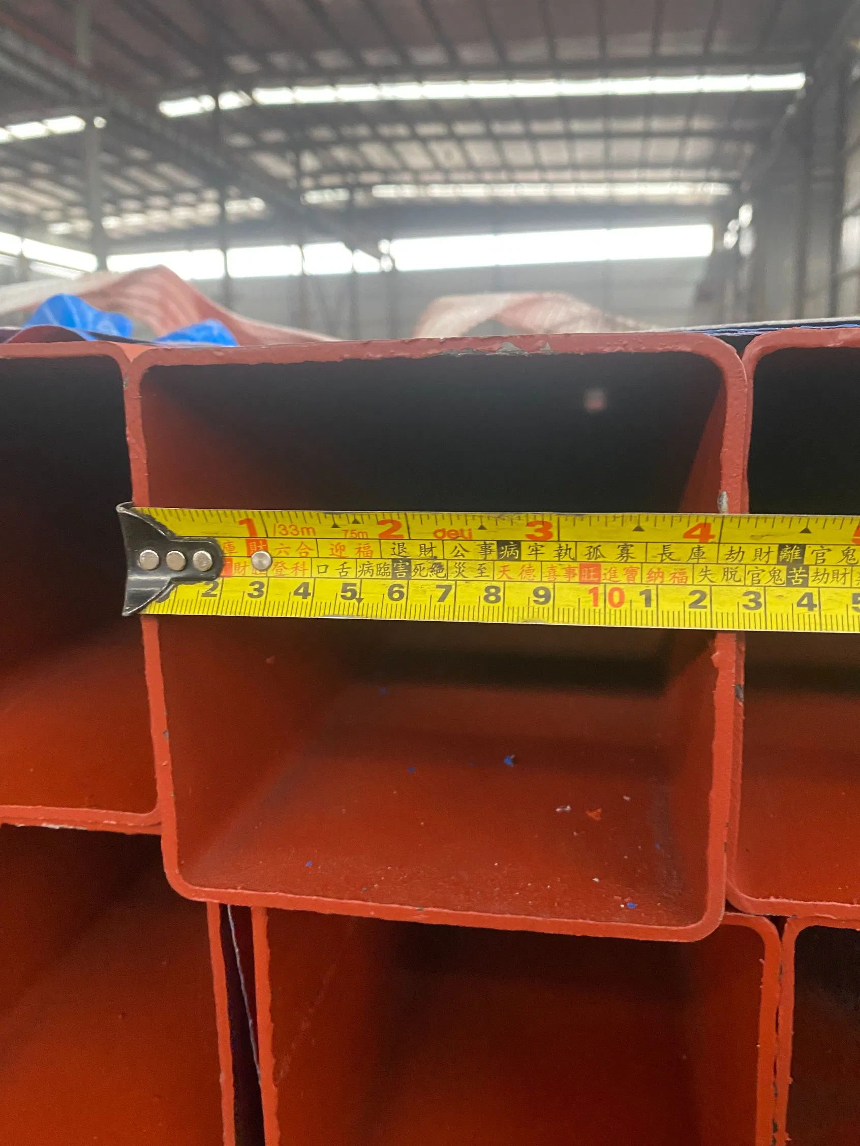 Versatile Usage Pre Cut Length Steel Rectangular Tube for Window Door and Curtain Wall Frame System